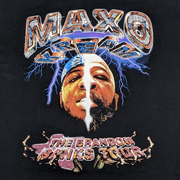2019 Maxo Kream Tour Med T-shirt - Picture 3 of 4